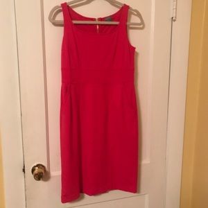 Ann Taylor Red Stretch Dress size 4P